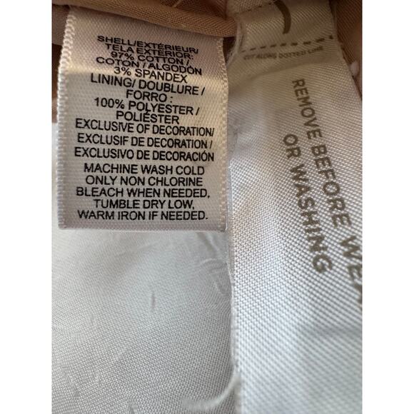 Ann Taylor LOFT Blush Zip Front Utility Jacket Size M - Picture 5 of 6